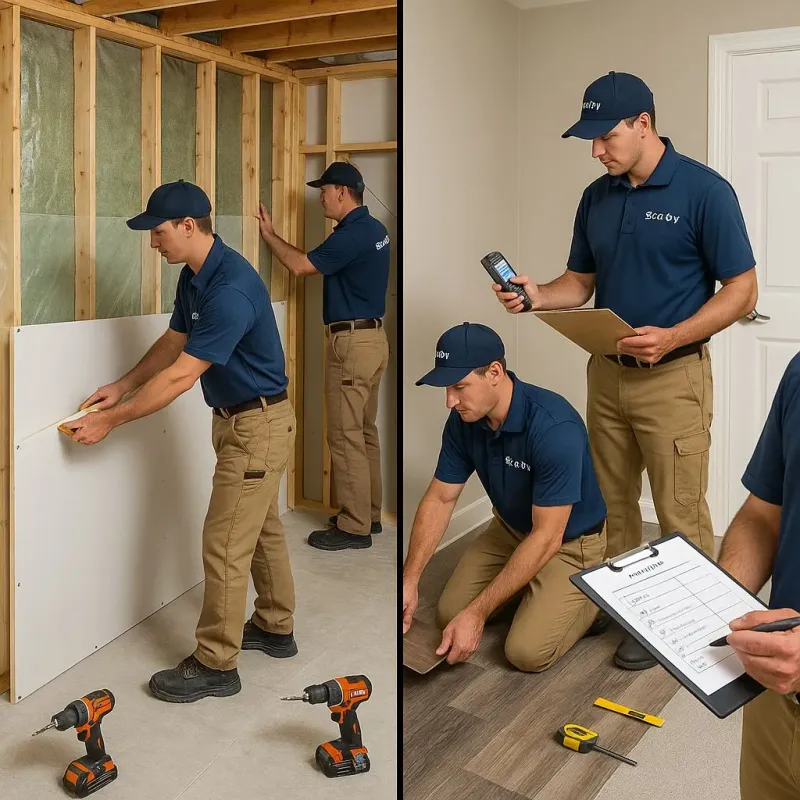 Repairs and Reconstruction process in Forsyth, MO
